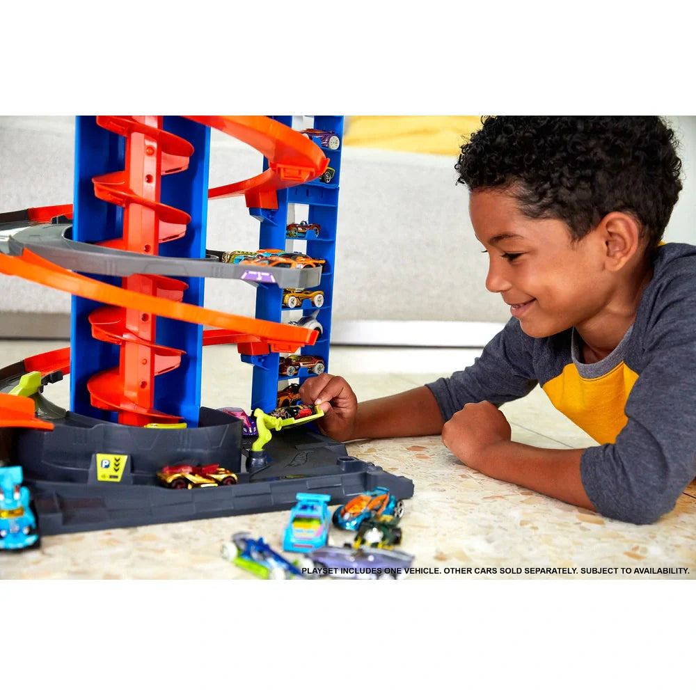 Hot Wheels - Mega Garage avec Voiture